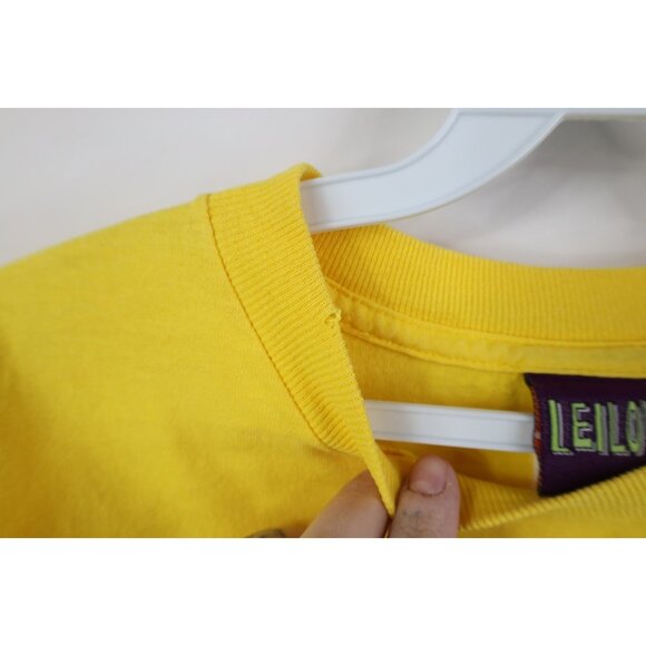 Vtg Leilow Japan Mens Small Spell Out Submarine Mission Surfing T-Shirt USA - Picture 7 of 13